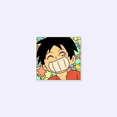 Luffy Sticker