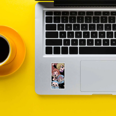 Luffy and Gang Sticker