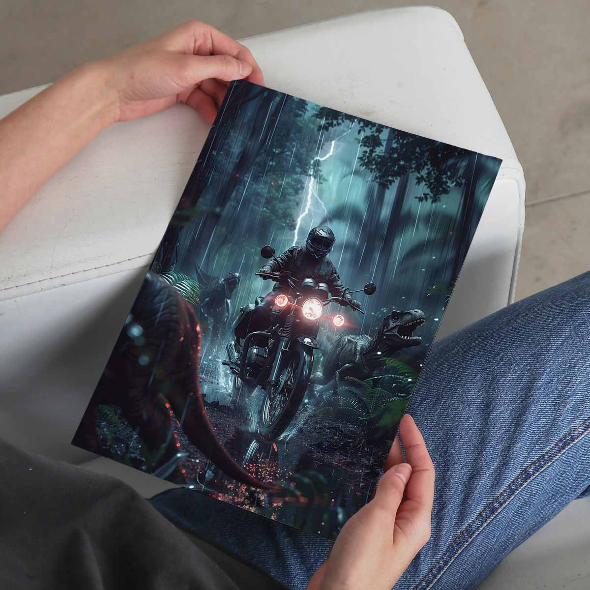 Classic Bike B Poster