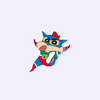 Shinchan Action kamen Sticker