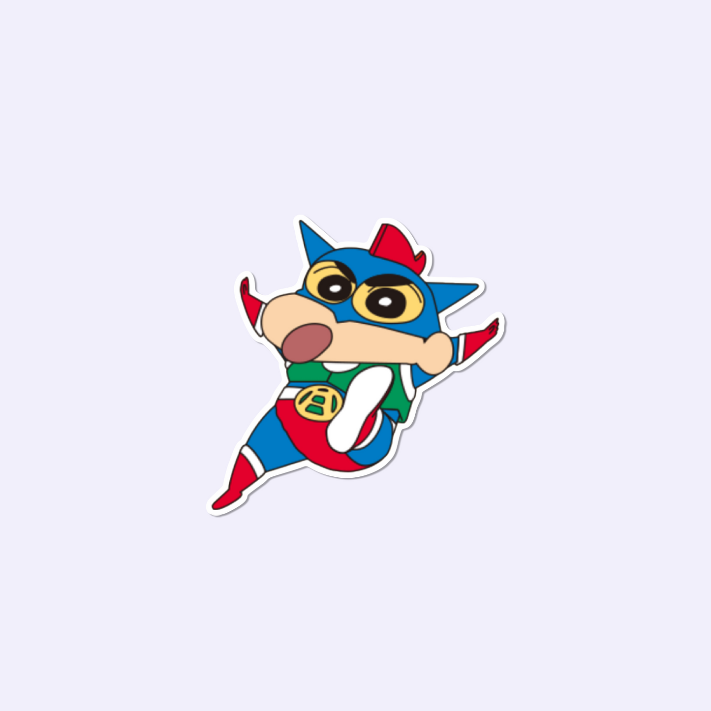 Shinchan Action kamen Sticker