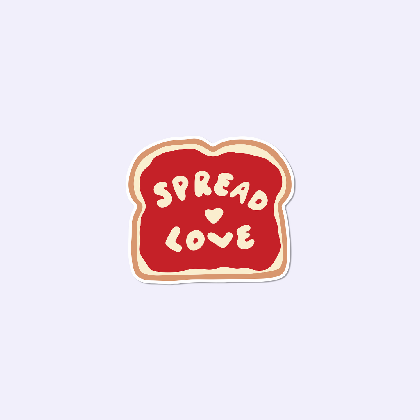 Speard Love Sticker