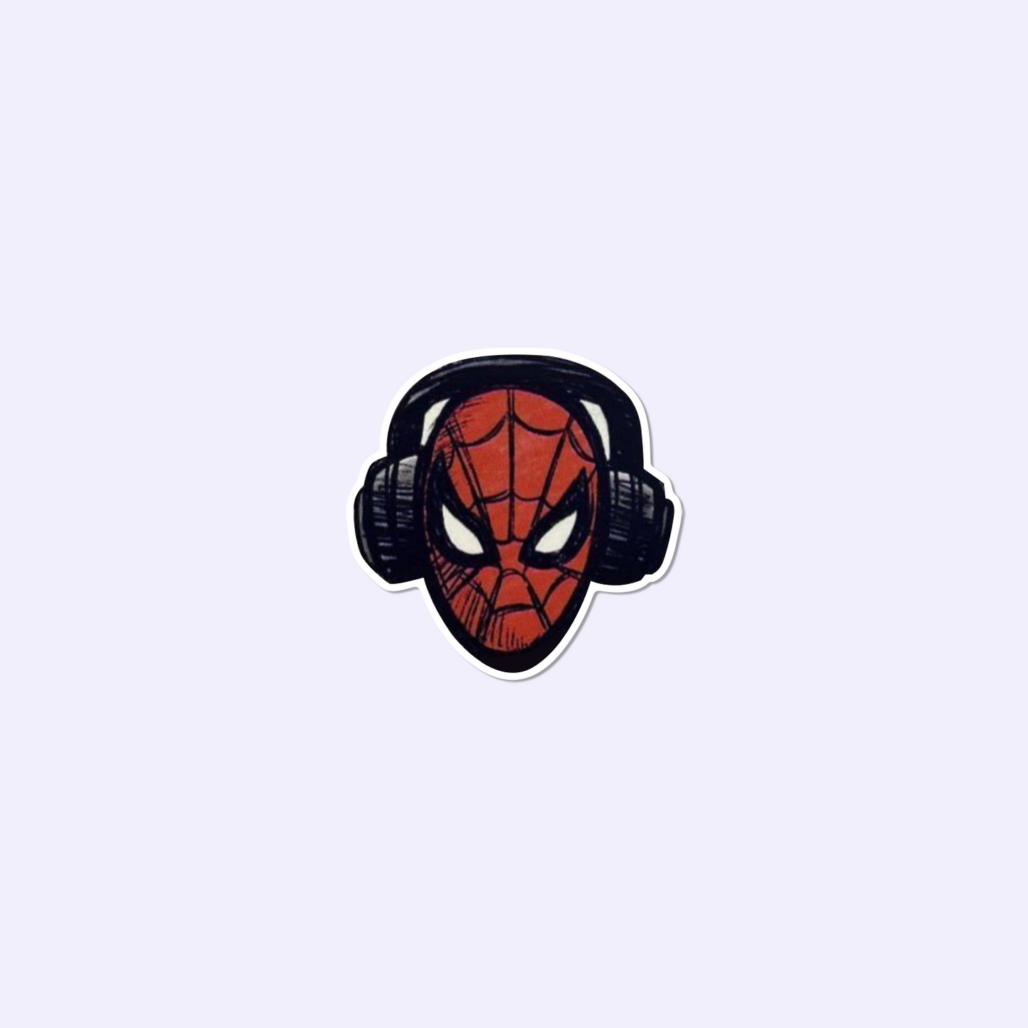 Spiderman Headphone Sticker