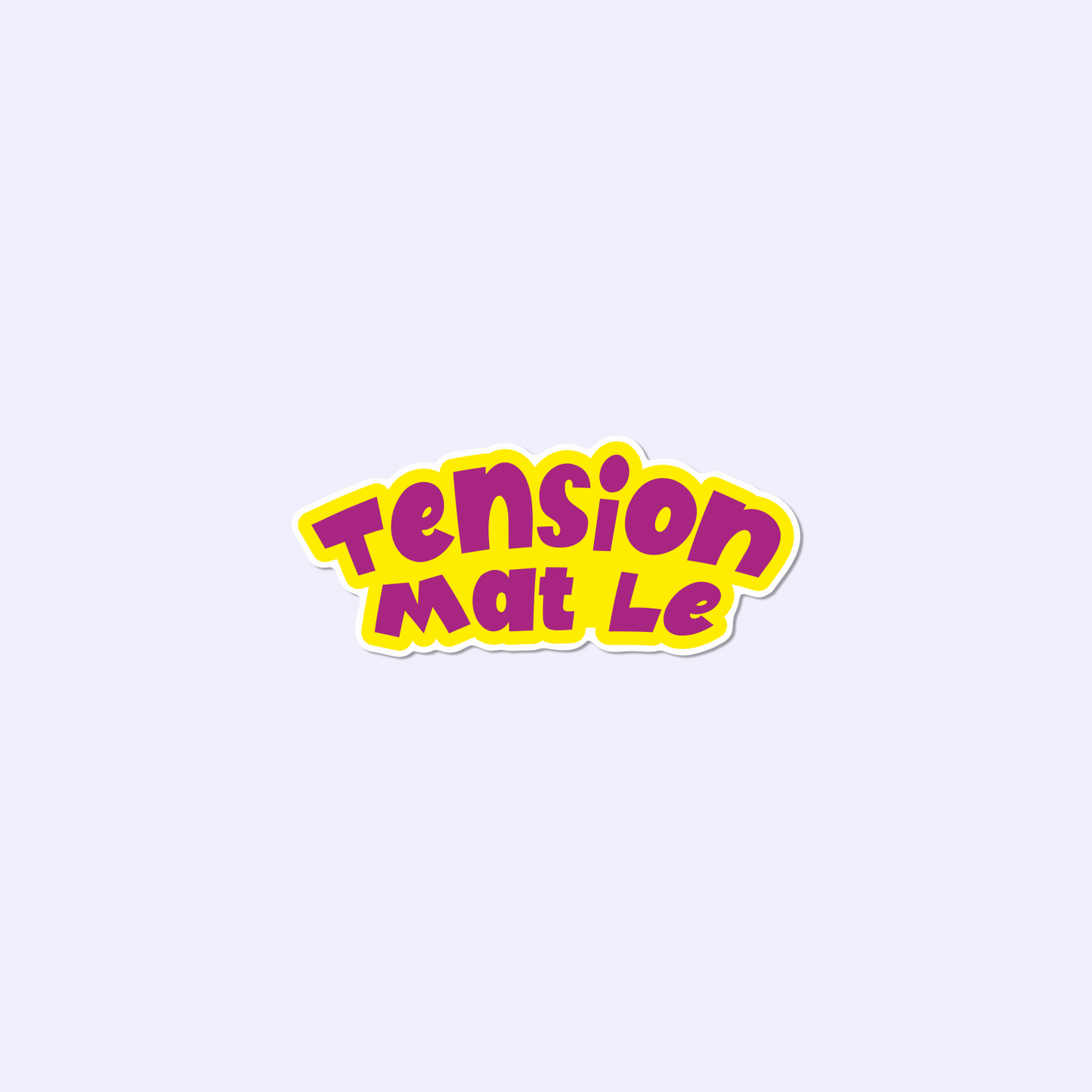 Tension Mat Le Sticker