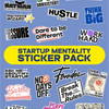 Startup Mentality Sticker Pack (20 Stickers)